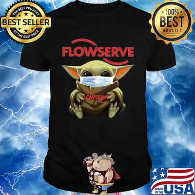Star wars baby yoda hug flowserve mask covid-19 shirt
