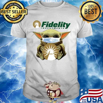 Star wars baby yoda mask hug fidelity investments covid-19 shirt