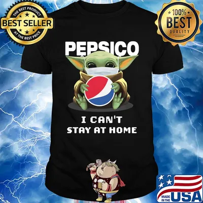 Star wars baby yoda mask hug pepsico i can’t stay at home covid-19 shirt