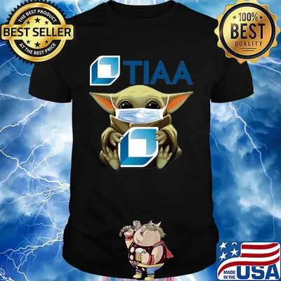 Star wars baby yoda mask hug tiaa covid-19 shirt