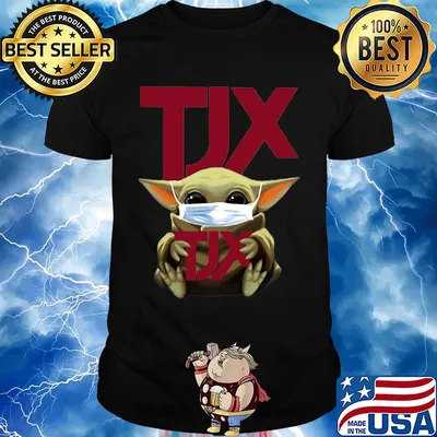 Star wars baby yoda mask hug tjx companies covid-19 shirt