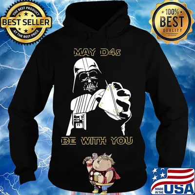 Star wars darth vader may d4s be with you s Hoodie