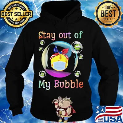 Stay away from my bubble Soft Covid-19 s Hoodie