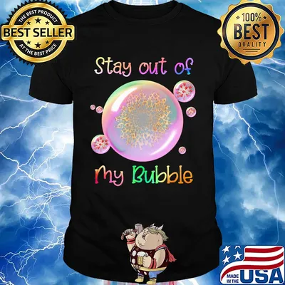 Stay out of my bubble sunflower leopart shirt