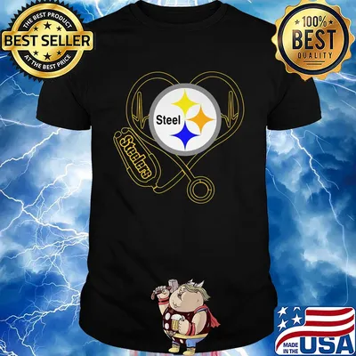 Steelers hear stethoscope love shirt