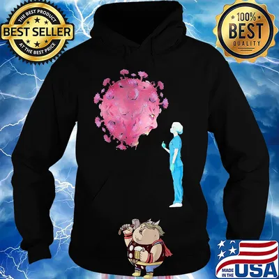 Strong Nurse Virus Corona Shirt Hoodie