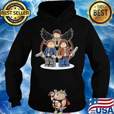 Supernatural dean and sam lego s Hoodie