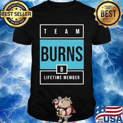 Team burns lifetime member shirt