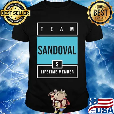 Team sandoval lifetime member shirt