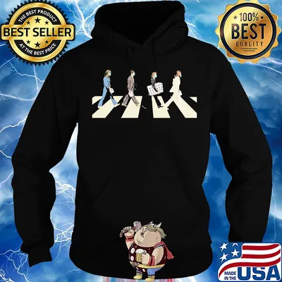 The beatles abbey road toilet paper covid-19 s Hoodie