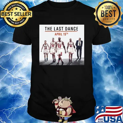 The last dance april 19th chicago bulls basketball shirt