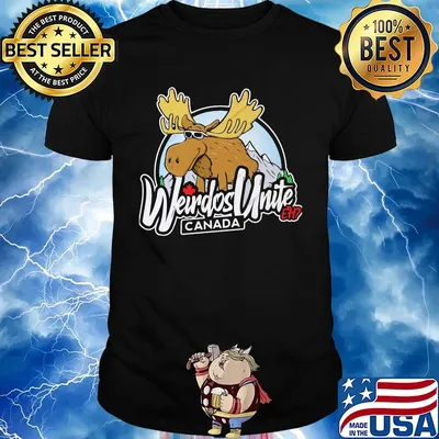 The moose weirdos unite canada shirt