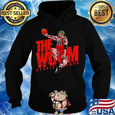 The Wom 91 Dennis Rodman Chicago Bulls Signature Shirt Hoodie