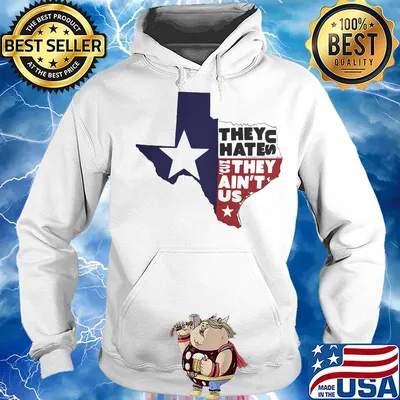 They hate US they ain't US map s Hoodie