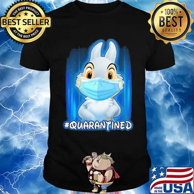 Thumper quarantined Covid-19 Disney shirt