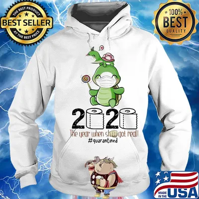 Turtle mom 2020 the year when shit got real quarantined toilet paper covid-19 s Hoodie