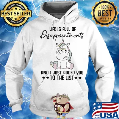 Unicorn Life is full of disappointments and I just added you to the list s Hoodie