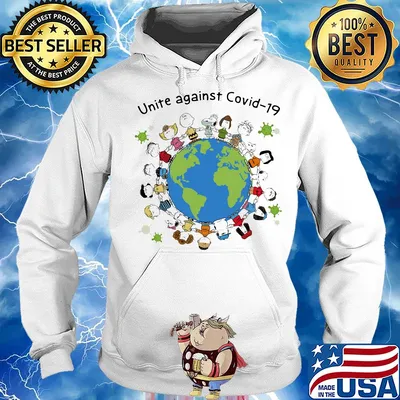Unite against Covid-19 Earth s Hoodie
