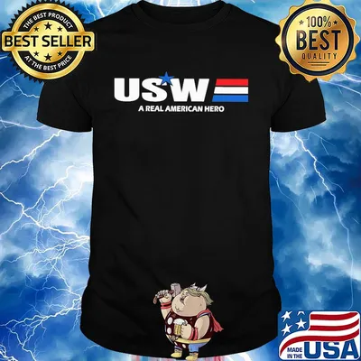 Usw a real american hero star shirt
