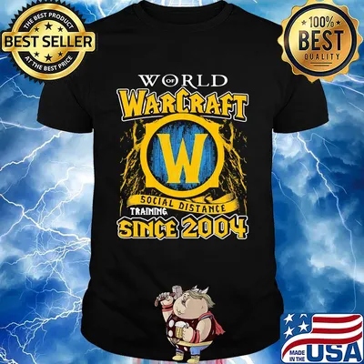 World of warcraft social distance training sibce 2004 shirt