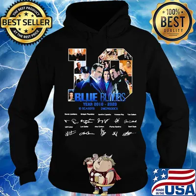 10 blue bloods year 2010 2020 10 seasons 218 episodes signatures s Hoodie
