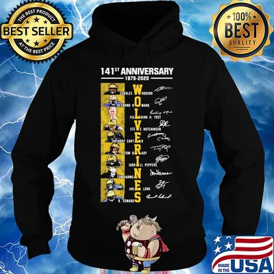 141st anniversary 1879 2020 michigan wolverines football team s Hoodie