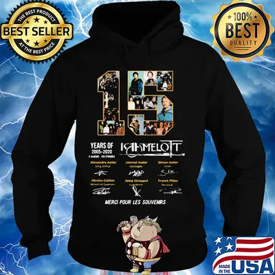 15 years of 2005 2020 kaamelott merci pour les souvenirs signatures s Hoodie