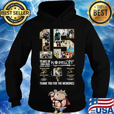 15 years of 2005 2020 kaamelott thank you for the memories signatures s Hoodie