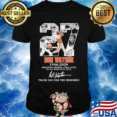 27 bob watson 1946 2020 houston astros thank you for the memories signature shirt