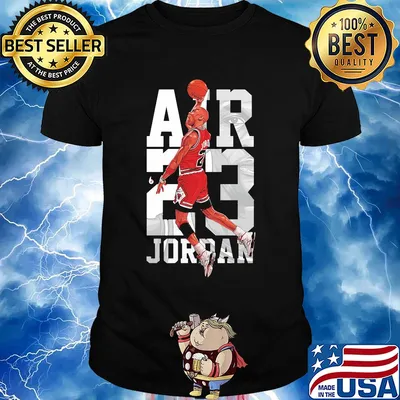 Air 23 jordan player basketball nba chicago bulls shirt