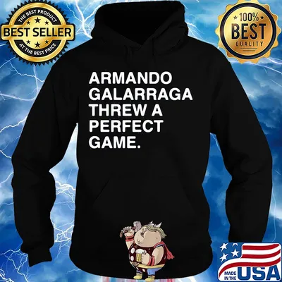 Armando galarraga threw a perfect game s Hoodie