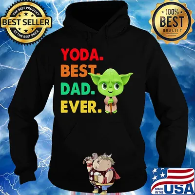 Baby Yoda best dad ever s Hoodie