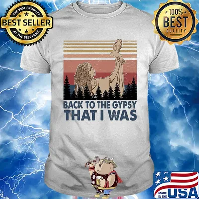 Back to the gypsy that I was vintage shirt