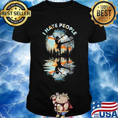 Ballet girl I hate people shirt