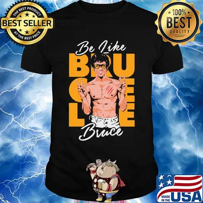Be like water bruce lee shirt