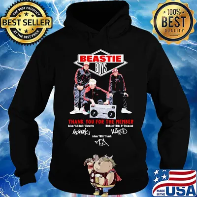 Beastie boys thank you for the memories adam ad-rock borovets michael mike d diamond adam mca vanch signatures s Hoodie