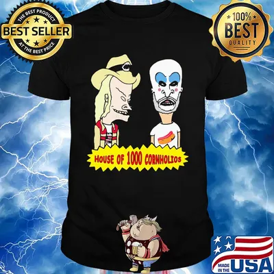 Beavis and butt-head house of 1000 cornholios shirt