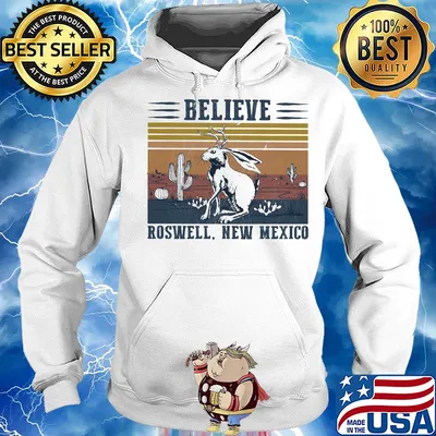 Believe roswell new mexico vintage s Hoodie