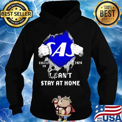 Blood inside sas covid-19 2020 i can't stay at home s Hoodie