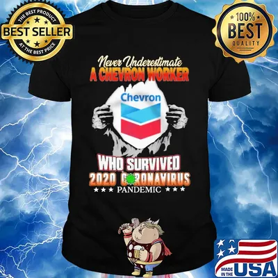 Blood insides never underestimate a chevron worker who survived 2020 coronavirus pandemic shirt