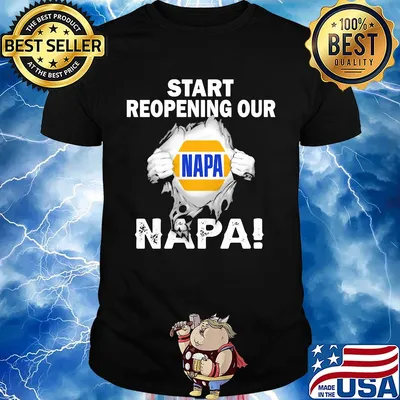 Blood insides start reopening our Napa shirt