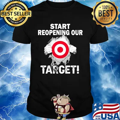 Blood insides start reopening our Target shirt
