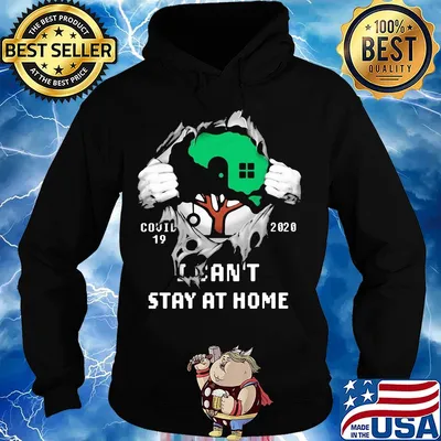 Blood insides Tree home covid-19 2020 I can't stay at home s Hoodie