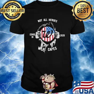 Blood insides Walgreens covid-19 2020 not all heroes wear capes american flag shirt