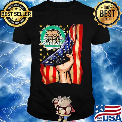 Bobcat American flag veteran Independence Day shirt