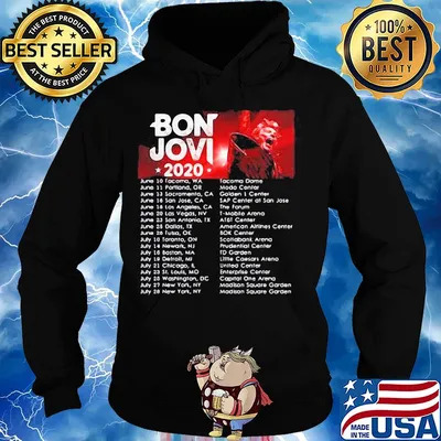Bon jovi bryan adams 2020 star s Hoodie