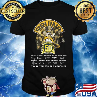 Bruins stanley cup champions 50th anniversary signature shirt
