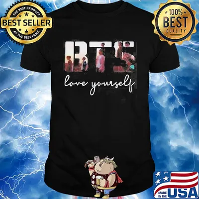 Bts love yourself world tour shirt