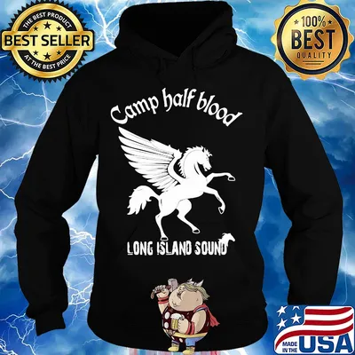 Camp half blood long island sound horse s Hoodie