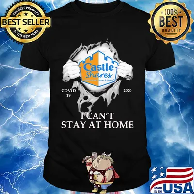Castle shares covid-19 2020 i can’t stay at home hand shirt